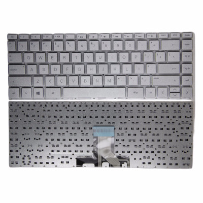 HP TPN-W131 TPN-W139 TPN-I131 TPN-I132 TPN-I136 серебряная клавиатура США OEM