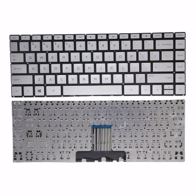 HP TPN-W131 TPN-W139 TPN-I131 TPN-I132 TPN-I136 silver US keyboard