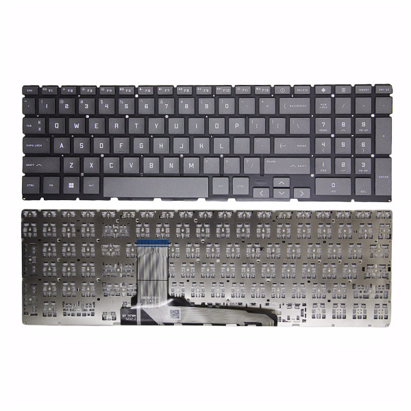 By HP Victus 16-D 16-E 16T-D 16-R 15-FA 15T-FA 15-FB 15Z-FB teclado americano cinza at pcspare.com — Global Laptop Parts Center