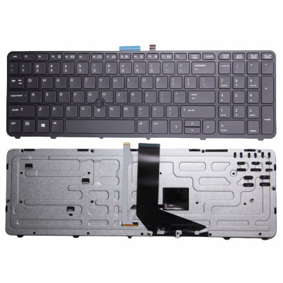 HP ZBOOK 15 G1 G2 ZBOOK 17 G1 G2 SK7123BL backlit US keyboard