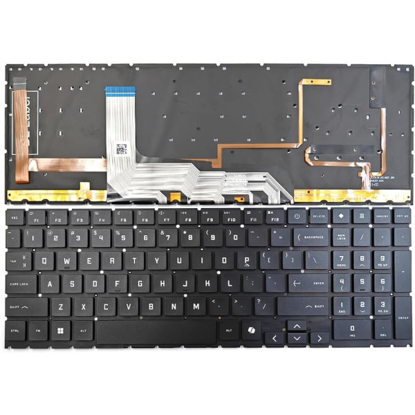 By HP omen 16-AP 16-AM TPN-Q304 TPN-Q305 RGB retroiluminado teclado AI at pcspare.com — Global Laptop Parts Center