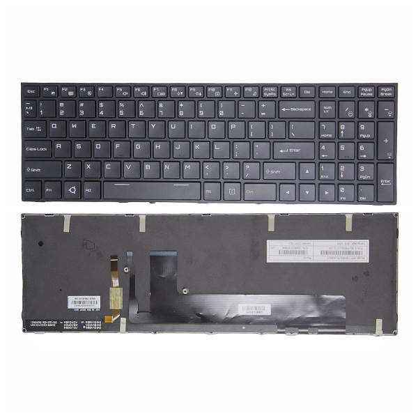 By Hasee Z7 Z7M Z8 Z6 Z6M G8 G7 G6 T5S T5X RGB hintergrundbeleuchtete US-Tastatur 1 at pcspare.com — Global Laptop Parts Center