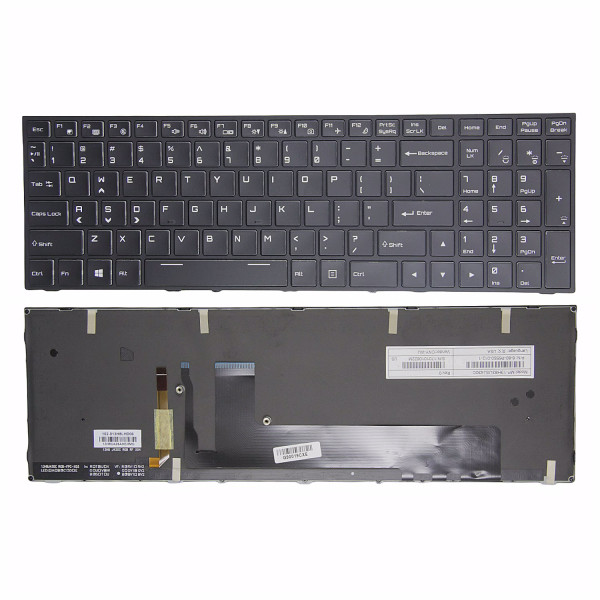 By Hasee Z7 Z7M Z8 Z6 Z6M G8 G7 G6 T5S T5X RGB hintergrundbeleuchtete US-Tastatur at pcspare.com — Global Laptop Parts Center
