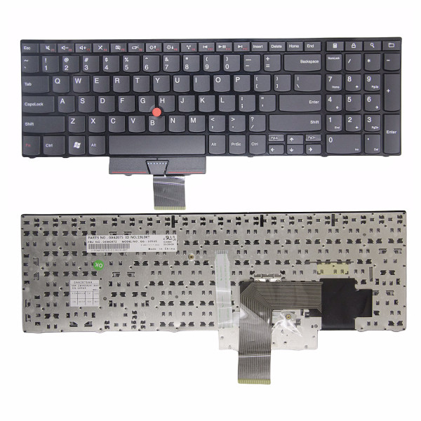 By Lenovo thinkpad Thinkpad E520 E525 con trackpoint US tastiera OEM at pcspare.com — Global Laptop Parts Center