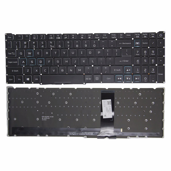 By Acer AN515-46 AN515-56 AN515-58 PH315-54 PH515-54 bleu WASD RGB rétroéclairé clavier américain at pcspare.com — Global Laptop Parts Center