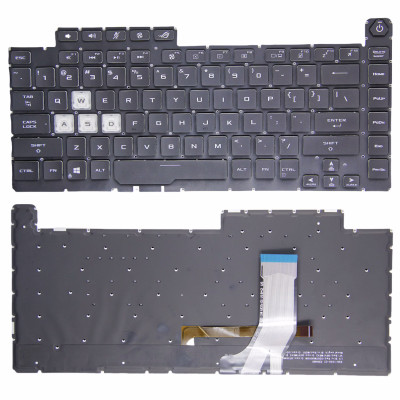 Asus 3 4 G531 GL531 G532 S5D G512L 16pin RGB rétroéclairé clavier américain OEM