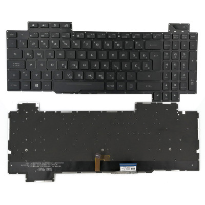Asus GL703G GL703GS GL703GM backlit Slovenian SA keyboard AEB9B200010 original