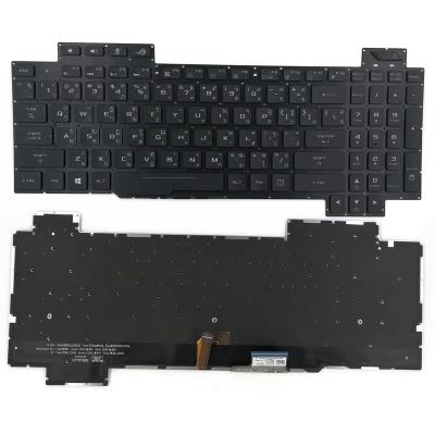 Asus GL703G GL703GS GL703GM podsvícený thajský TI TA klávesnice AEB9B-0010 originál