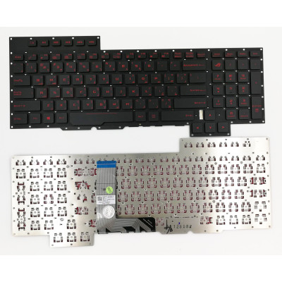 Asus GX700 GX700V G701 G701V backlit Arabic AR keyboard 0KNB0-E611AR00
