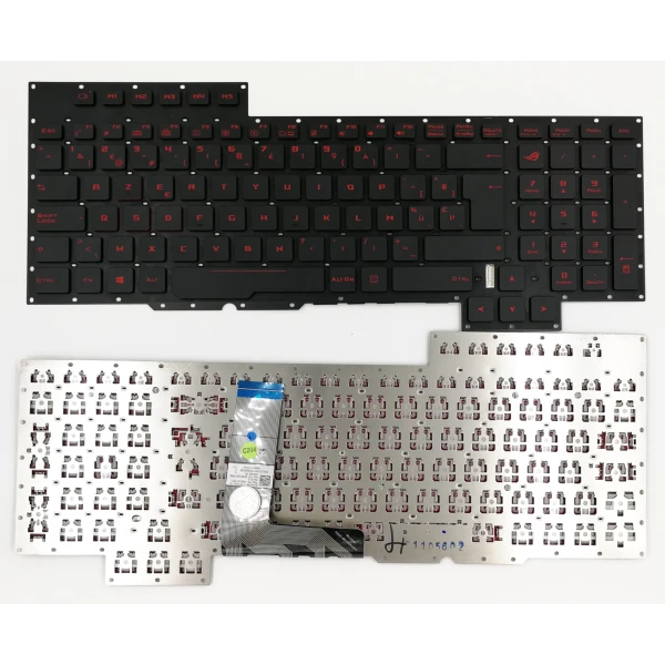 By Asus GX700 GX700V G701 G701V podsvietené Belgicko BE klávesnica 0KNB0-E611BE00 at pcspare.com — Global Laptop Parts Center