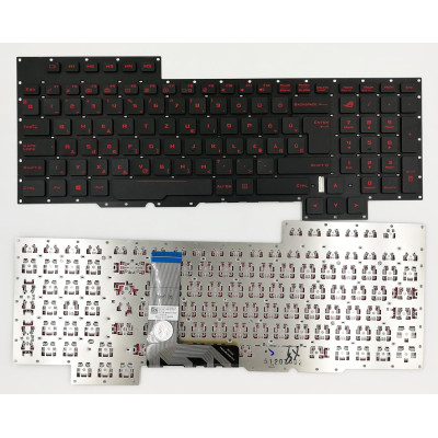 Asus GX700 GX700V G701 G701V backlit Hungarian HU keyboard 0KNB0-E611HU00