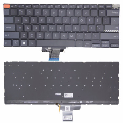 Asus M3400 M3401Q K3400P X3400P M7400 X7400 M4700 clavier américain rétroéclairé noir gris