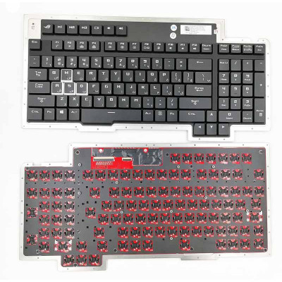Asus ROG GX800 GX800V GX800VH شركة ميكانيكية خلفية ميكانيكيا FS keyboard 0KNB0-L611FS00