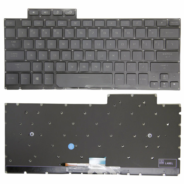 By Asus Rog Zeprus GA401, GA401U, GA401M, backlit US keyboard high copy at pcspare.com — Global Laptop Parts Center