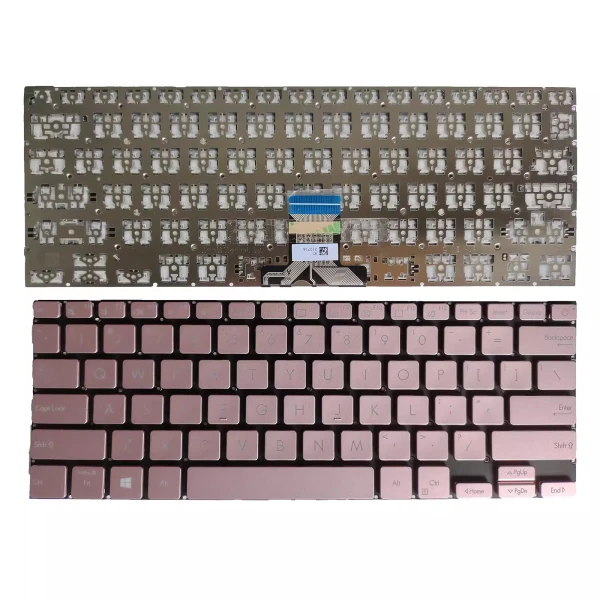 By Asus X321 X321JQ X321JA X321JP E210 L210 roze US toetsenbord at pcspare.com — Global Laptop Parts Center