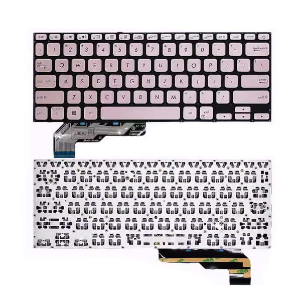 By Asus X403 S403 A403f ADOL14F redolbook14 adol13f rose clavier américain at pcspare.com — Global Laptop Parts Center