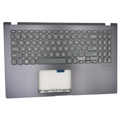 Asus X509 X509F X509D K509F K509U X509U pelēks ASV tastatūras palma