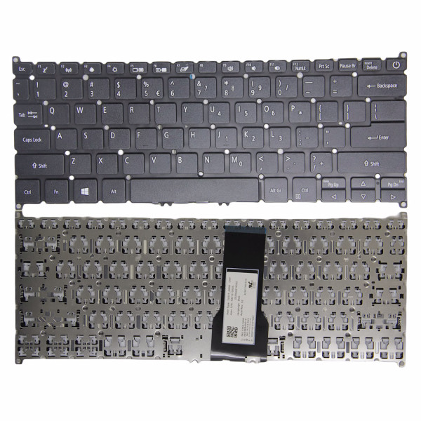 By Acer Spin 5 SF114-32 SP513-51 SP513-52N SP513-53NSP SP513-52NP N17W6 N17W7 black power US keyboard at pcspare.com — Global Laptop Parts Center