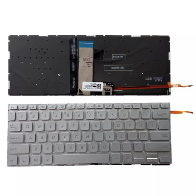 by Asus X415 X415JA X415JANS X415JF X415JP X415EA X415E AS130062 silver backlit US keyboard on pcspare.com - Global Laptop Parts Center