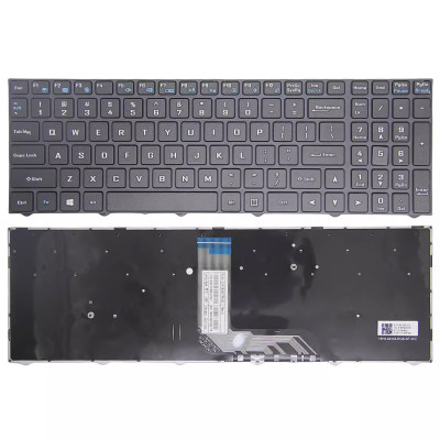 by Clevo NH50AC, NH50AF1, NH50DP, NH55ACQ, NH55DCQ, NH55DPQ, NH55DEQ, teclado EUA on pcspare.com - Global Laptop Parts Center