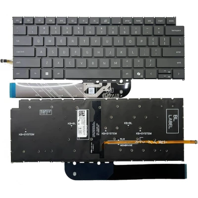 Dell Inspiron 16 7440, Inspiron 14 5445, Inspiron 14 7445, Inspiron 14 Plus 7441, Inspiron 14 Plus 7440, μαύρο backlit πληκτρολόγιο ΗΠΑ AI