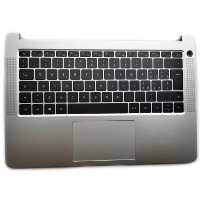 HUAWEI Honor 14 KPL-W00 kPRC-w10l VLT-W50 KPR-W19 argintiu tastatură italiană IT palmrest