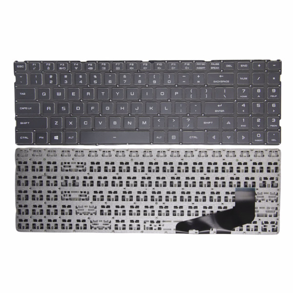 By Hasee Z7 CT5N1 CT5GA CT5VH KP5GC CT7GK GK5S01 GK5S02 teclado estadounidense at pcspare.com — Global Laptop Parts Center
