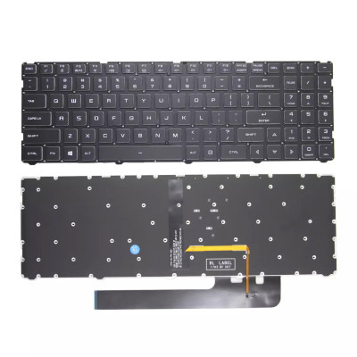 by Hasee Z7 CT5N1 CT5GA CT5VH KP5GC CT7GK GK5S01 GK5S02 retroiluminado teclado dos EUA longo on pcspare.com - Global Laptop Parts Center