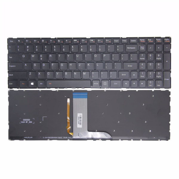 By Lenovo 700-17ISK E520-15IKB M51-80 flex3-15 E520-15 ثانياً US keyboard at pcspare.com — Global Laptop Parts Center