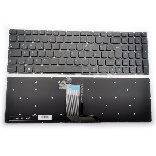 By Lenovo IdeaPad 700-15ISK 700-17ISK yoga 500-15ISK yoga 500-15IBD backlit German DE keyboard at pcspare.com — Global Laptop Parts Center
