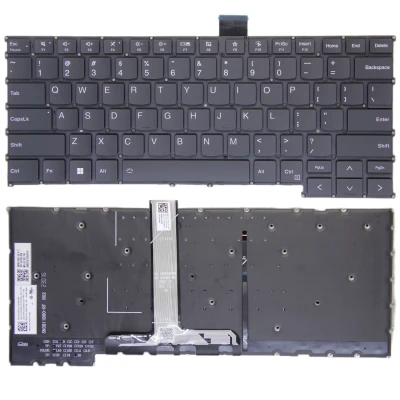 Lenovo ZHAOYANG X3-14, X5-14, X7-14-IAP, IRL IRH IRHA IMH μαύρο οπισθοφωτισμένο πληκτρολόγιο ΗΠΑ