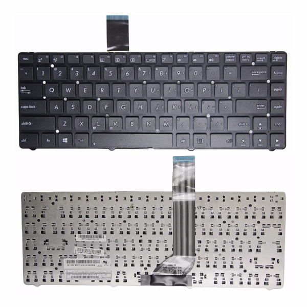 By Asus A45 K45 A85 A85V R400 K45VD A45VM R400 R400VD US keyboard original at pcspare.com — Global Laptop Parts Center