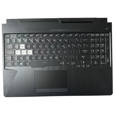 Asus FX506, FA506, RGB πίσω φωτισμένο US πληκτρολόγιο παλμικό με Air πρίζα