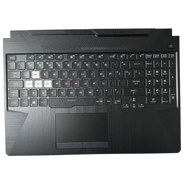By Asus FX506, FA506, RGB backlit US claviatură palmrest cu priză de aer at pcspare.com — Global Laptop Parts Center
