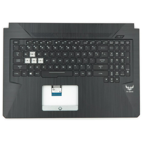 By Asus FX705 FX705D FX705DD FX705DU FX705DT FX705DY backlit US keyboard palmrest Single Air outlet at pcspare.com — Global Laptop Parts Center
