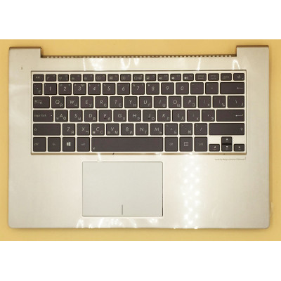 Asus UX42 UX42VS backlit Russian RU keyboard palmrest 90R-NUG1K1L80Y