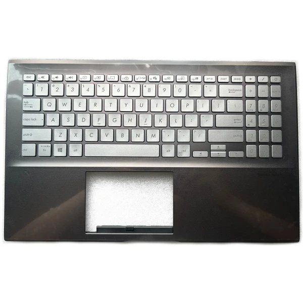 By Asus X531, X531F, X531FA, S5500, S5500F, S532F, paume de clavier américain rétroéclairé gris at pcspare.com — Global Laptop Parts Center