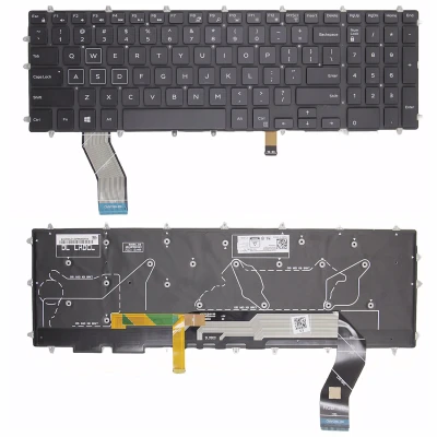 Dell Inspiron 7566 5567 7567 5570 5568 3579 3779 5587 7588 siyah ABD klavye orijinal orijinal