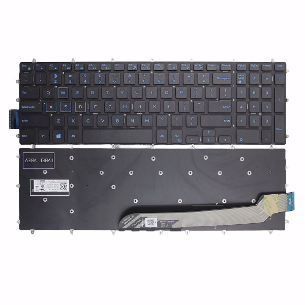By Dell Inspiron 7566 5567 7567 5570 5568 3579 3779 5587 7588 black blue US keyboard original at pcspare.com — Global Laptop Parts Center
