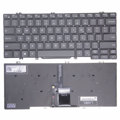Dell latitude 7300 5200 5300 5310 7200 3300 3301 retroiluminado teclado original