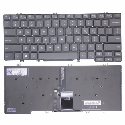 Dell latitude 7300 5200 5300 5310 7200 3300 3301 backlit U.S.