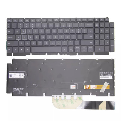 Dell G15 5510 5511 5505 5515 15Pro-5518 Inspiron 7500 7501 черный RGB подсветка US клавиатура оригинал