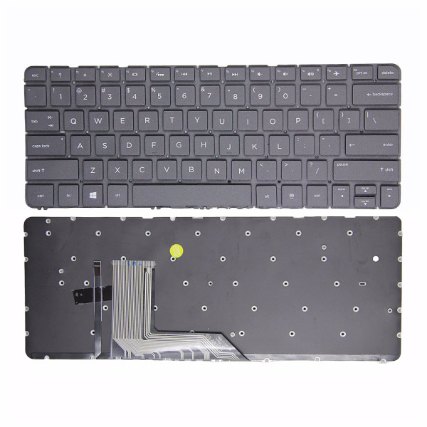 By HP SpectreX360 13-4000 13-4001 13T-4000 TPN-Q157 TPN-Q213 teclado dos EUA retroiluminado preto at pcspare.com — Global Laptop Parts Center