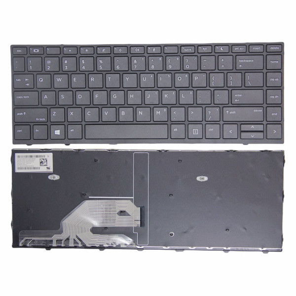 By HP 430 G5, 440 G5, 445 G5, 640 G4 G5, черная рамка оригинальная клавиатура США at pcspare.com — Global Laptop Parts Center