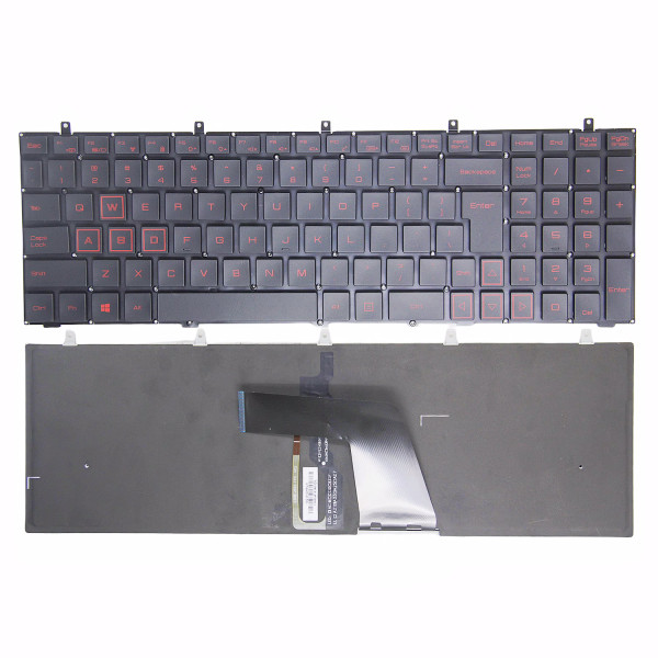 By Hasee K660D-I5D3 K660D I7D4 K660E I7D8 K660E-I5 rétroéclairé clavier américain long décalage at pcspare.com — Global Laptop Parts Center