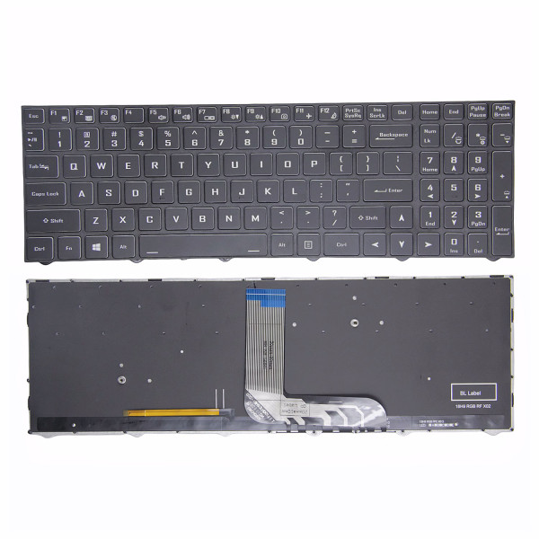 By Hasee ZX8 TX6 Z7-CT5NA Z7-CT7NA Z7-CT7GS GX9 GX8 TX9 CT7DK Z10-CU7PF задняя подсветка клавиатуры США at pcspare.com — Global Laptop Parts Center
