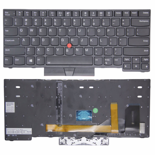 By Lenovo R490 E485 R485 P43S S2 yoga 3RD Gen 3 S2 4TH 5TH & أسود الإطار US keyboard OEM at pcspare.com — Global Laptop Parts Center