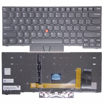 Lenovo R490 E485 R485 P43S S2 yoga 3rd Gen 3 S2 4th 5th black frame backlit US keyboard