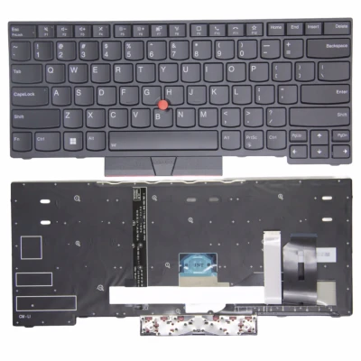 by Lenovo R490 E485 R485 P43S S2 yoga 3RD Gen 3 S2 4TH 5TH czarna ramka podświetlona US keyboard call on pcspare.com - Global Laptop Parts Center