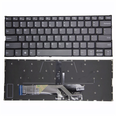 Lenovo thinkbook 13S-IWL 13S-IML 14S-IIL 14-IIL 14-IML серая подсветка US клавиатура OEM